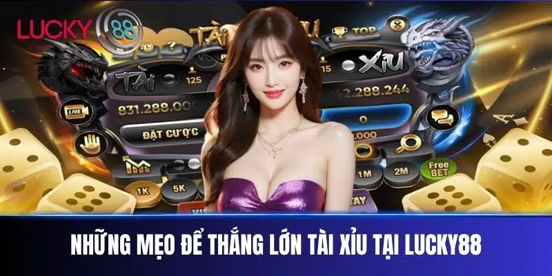 Những Mẹo Để Thắng Lớn Tài Xỉu Tại Lucky88